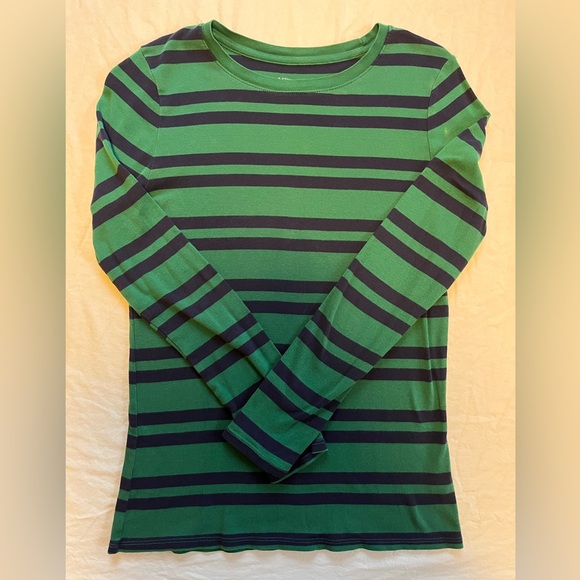 Long-sleeve Merona t-shirt - Picture 1 of 2